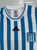 1999-2000 Racing Club Home Retro Soccer Jersey
