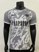 2025 Trapstar Grey White Player Version Trendy Soccer Jersey