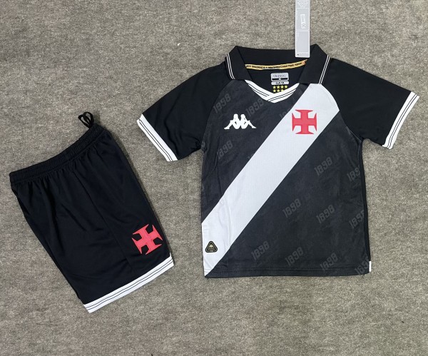 25-26 Vasco da Home Kids Soccer Jersey