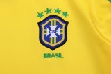 1998 Brazil Home Long sleeves Retro Kids Soccer Jersey