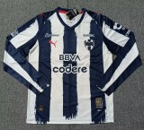 25-26 Monterrey Home Long Sleeve Soccer Jersey (长袖)