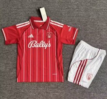 25-26 Nottingham Home Kids Soccer Jersey