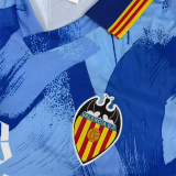 1990-1991 Valencia Away Retro Soccer Jersey