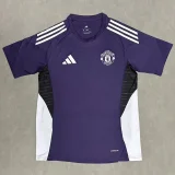 25-26 Man Utd Purple Fans Training shirts