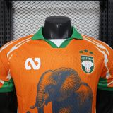 25-26 Cote d'Ivoire Orange Special Edition Player Version Soccer Jersey