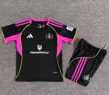 25-26 Hamburger Third Kids Soccer Jersey