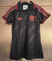 25-26 Flamengo Black Retro Version Women Fans Training shirts
