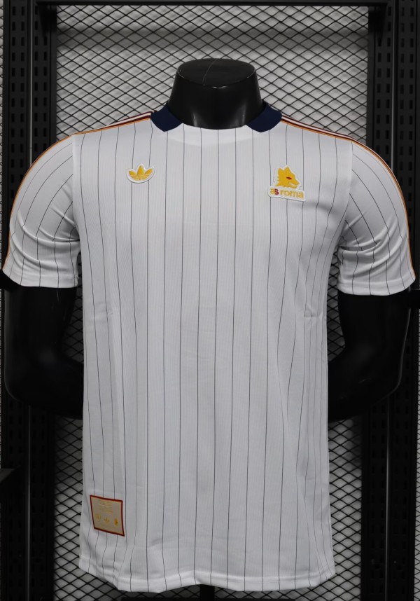 25-26 Roma Casual Version Player Version Soccer Jersey