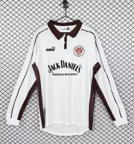 1999-2000 St. Pauli Home Long Sleeve Retro Soccer Jersey