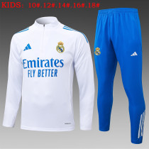 25-26 RMA High Quality Kids Half Pull Tracksuit