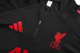 25-26 Liverpool High Quality Kids Half Pull Tracksuit