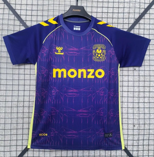 25-26 Coventry City GoalKeeper Fans Soccer Jersey