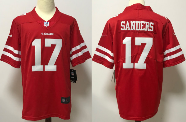 2025 NFL 49ers New Pattern Jersey
