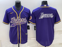 2025 MLB Los Angeles Lakers New Pattern Jersey