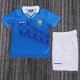 1996 Brazil Away Retro Kids Soccer Jersey