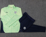 25-26 Man City High Quality Half Pull Tracksuit