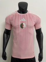 25-26 Algeria Pink Player Version Soccer Jersey