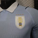 2026 World Cup Uruguay Home Long sleeves Player Version Soccer Jersey*长袖球员