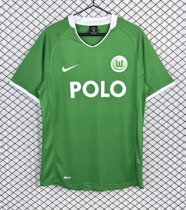 2008-2009 Wolfsburg Home Retro Soccer Jersey