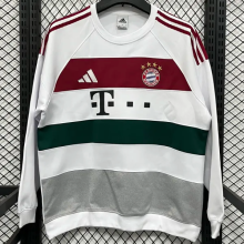2026 Bayern White Hoodie (无帽卫衣)