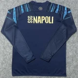 25-26 Napoli Royal blue Long Sleeve Training Shirts (长袖)