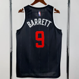 25-26 Raptors BARRETT #9 Black City Edition Top Quality Hot Pressing NBA Jersey