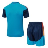 2026 AD Blue High Quality Player Version Training Short Suit (球员套装)