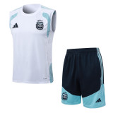 26-27 Argentina High quality Tank Top And Shorts Suit
