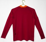 2000-2001 Roma Home Long Sleeve Retro Soccer Jersey