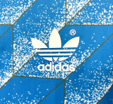 1988-1990 Germany Away Blue Retro Soccer Jersey