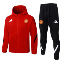 25-26 Man Utd High Quality Hoodie Jacket Tracksuit