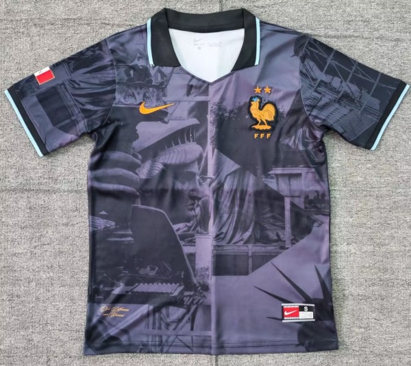 25-26 France Special Edition Fans Soccer Jersey