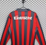 1991-1992 Frankfurt Home Long Sleeve Retro Soccer Jersey
