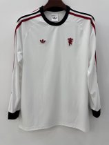 26-27 Man Utd White Long Sleeve Training shirts