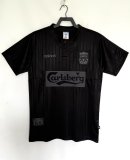 1995-1996 LIV Black Special Edition Retro Soccer Jersey
