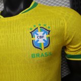 26-27 Brazil Yellow Special Edition Player Version Soccer Jersey