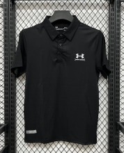 2026 UA Black High Quality Polo Short Sleeve