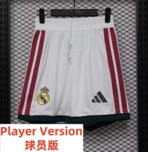 26-27 RMA Home Player Version Shorts Pants (球员短裤)