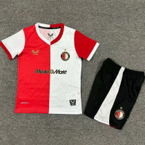 25-26 Feyenoord Home Kids Soccer Jersey 25-26 Feyenoord Home Kids Soccer Jersey