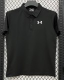 2026 UA Black High Quality Polo Short Sleeve
