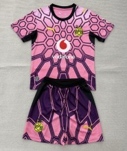 26-27 Dortmund Pink Goalkeeper Adult Suit