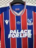 25-26 Crystal Palace Home Final Version Fans Soccer Jersey