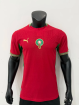 2026 Morocco Home Player Version Soccer Jersey