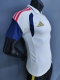 26-27 Bayern Beige ‌Player Version Half Pull Training Shirts