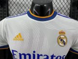 21-22 RMA Home Player Version Soccer Jersey