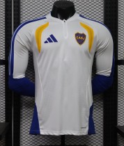 26-27 Boca Juniors White Long Sleeve Player Version Soccer Jersey*长袖球员 26-27 Boca Juniors White Long Sleeve Player Version Soccer Jersey*长袖球员