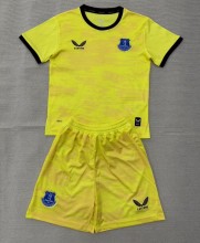 26-27 EVE Yellow GoalKeeper Kids Soccer Jersey