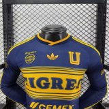 26-27 Tigres UANL Away Long Sleeve Player Version Soccer Jersey*长袖球员