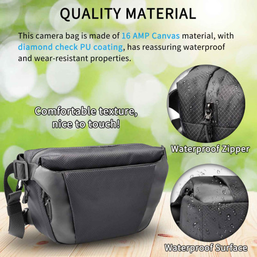 Camera Sling Bag 6L Camera Black Bag INNOREL CB0621