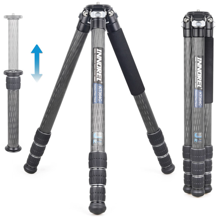 Carbon Fiber Camera Tripod 36mm Tube INNOREL KT364C